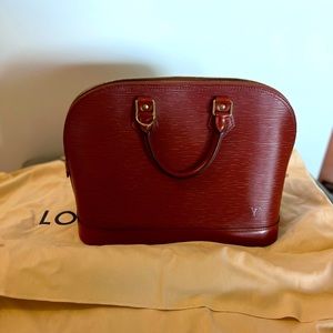 Louis Vuitton Epi Alma Bag MM